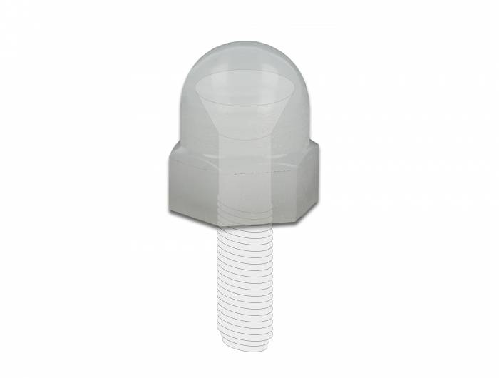 DeLOCK - Schutzkappe - 1.19 cm - Natural (Packung mit 10)