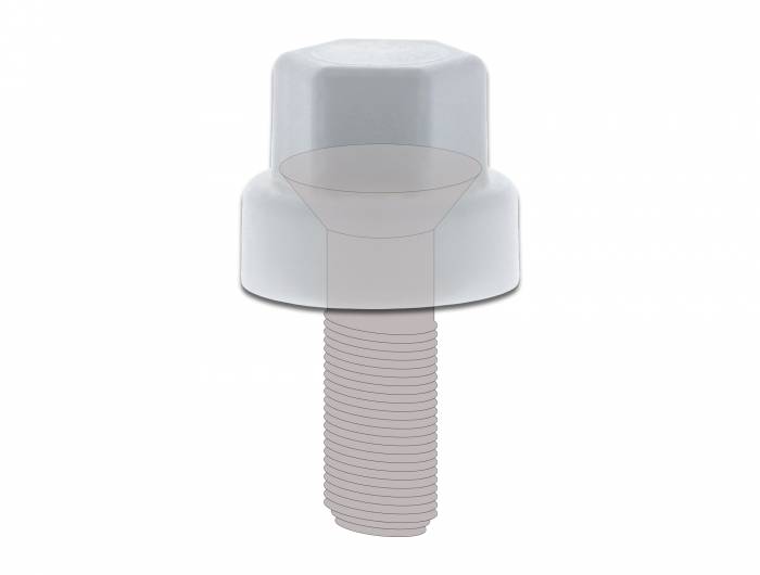 DeLOCK - Schutzkappe - weiß (Packung mit 10)