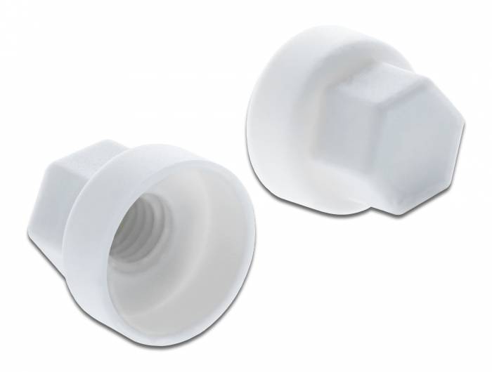 DeLOCK - Schutzkappe - weiß (Packung mit 10)