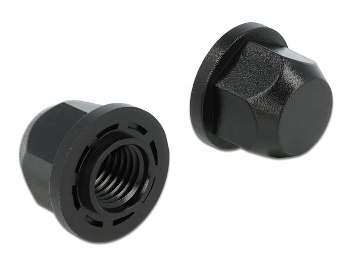 DeLOCK - Schutzkappe - Schwarz (Packung mit 10)
