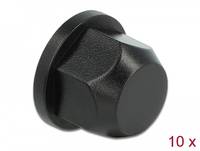 DeLOCK - Schutzkappe - Schwarz (Packung mit 10)
