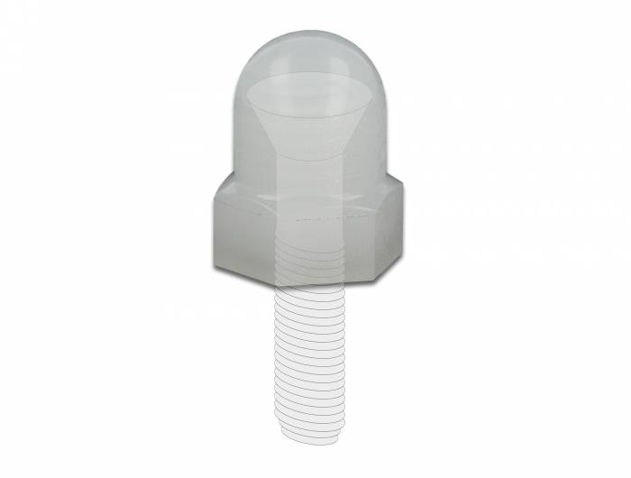 DeLOCK - Schutzkappe - Natural (Packung mit 10)