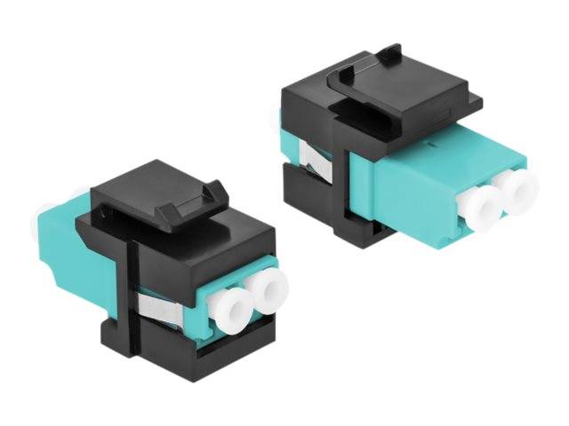 Delock - Modulare Eingabe - LC x 2 - Schwarz