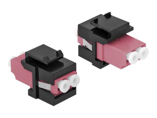 Delock - Modulare Eingabe - LC x 2 - Schwarz