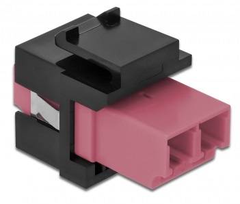 Delock - Modulare Eingabe - LC x 2 - Schwarz