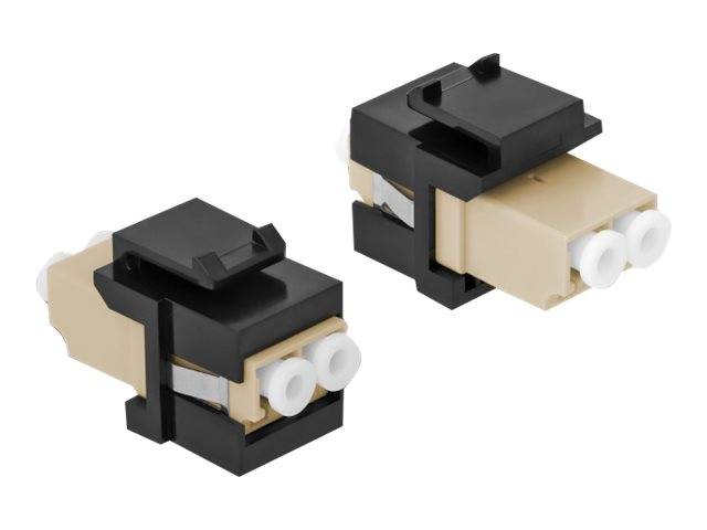 Delock - Modulare Eingabe - LC x 2 - Schwarz