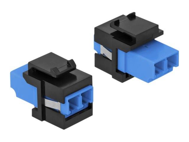 Delock - Modulare Eingabe - LC x 2 - Schwarz