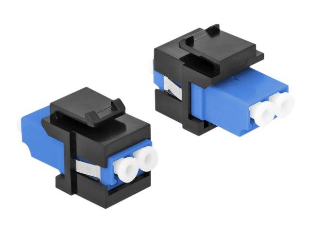 Delock - Modulare Eingabe - LC x 2 - Schwarz