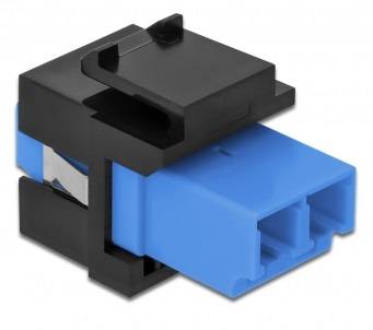 Delock - Modulare Eingabe - LC x 2 - Schwarz