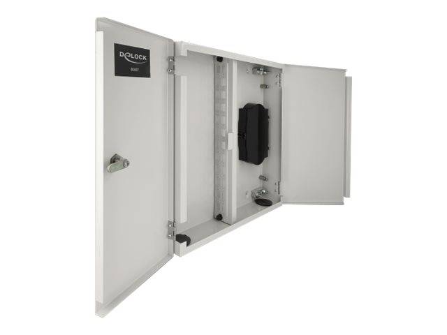 Delock - Glasfaser-Verteilerbox - geeignet für Wandmontage