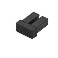 StarTech.com LC SFP Staubschutzkappen - 10 Stck. - LWL-Schutzkappen - SFP Kappe - Schutzumschlag - Schwarz (Packung mit