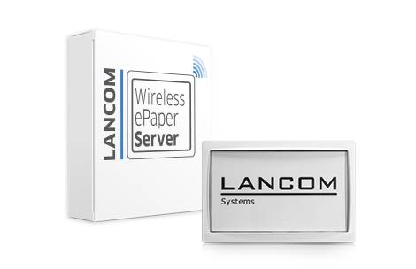 LANCOM Wireless ePaper Server - License Pro - unbegrenzte Anzahl an Access Points, bis zu 1000 Bildschirme