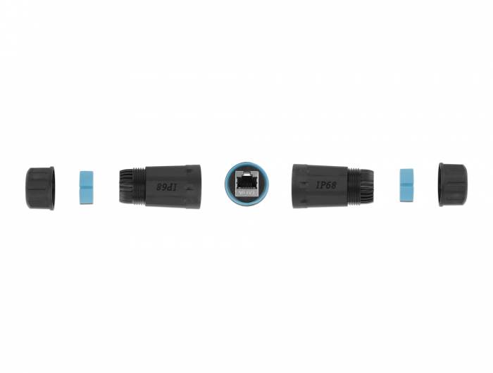 DeLOCK - Netzwerkkoppler - RJ-45 (W) bis RJ-45 (W)