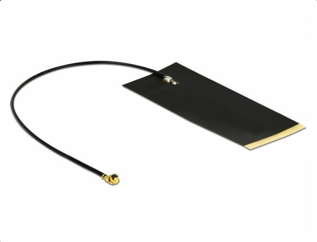 DeLOCK LPWAN Antenna MHF I plug -2.63 dBi 1.13 15 cm FPC internal self adhesive