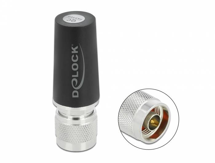 DeLOCK - Antenne - Mobiltelefon, Wi-Fi - 3 dBi