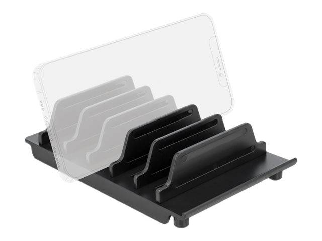 Delock - Ständer für Handy, Tablet - Schwarz
