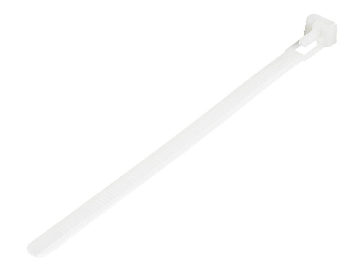 StarTech.com 15cm(6"") Reusable Cable Ties, 7mm(1/4"") wide, 35mm(1-3/8"") Bundle Dia. 22kg(50lb) Tensile Strength