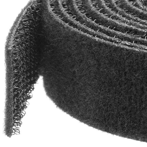 StarTech.com Klettverschluss 15m Rolle - Schwarz