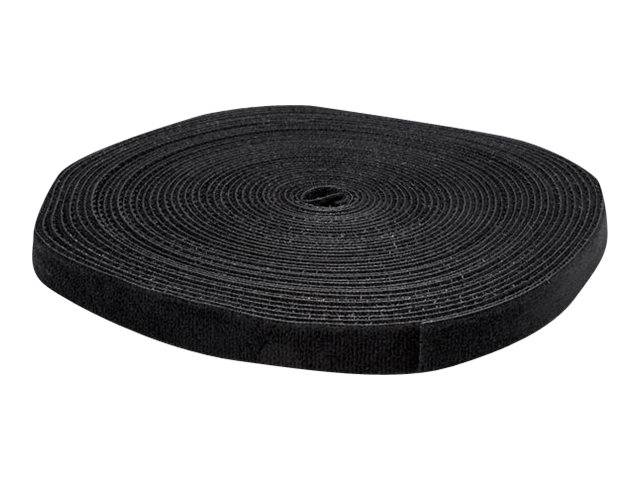 StarTech.com Klettverschluss 15m Rolle - Schwarz