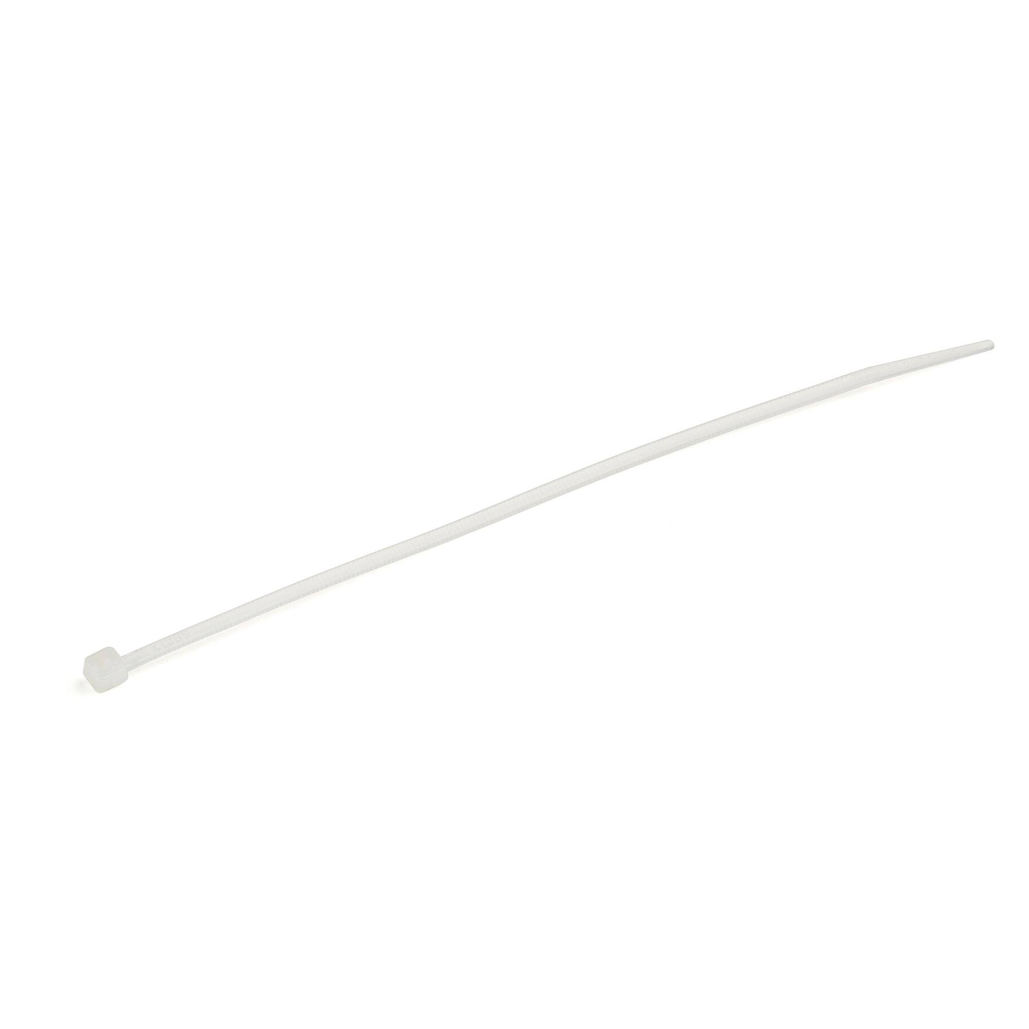 StarTech.com 15cm(6"") Cable Ties, 3mm(1/8"") wide, 39mm(1-3/8"") Bundle Diameter, 18kg(40lb) Tensile Strength, Nylon