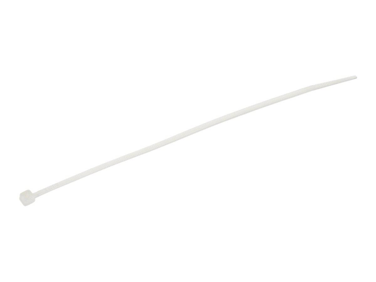 StarTech.com 15cm(6"") Cable Ties, 3mm(1/8"") wide, 39mm(1-3/8"") Bundle Diameter, 18kg(40lb) Tensile Strength, Nylon