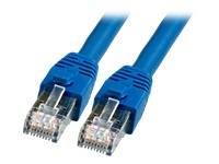 EFB RJ45 Patchkabel S/FTP, Cat.8.1,BC, LSZH, 3m, blau