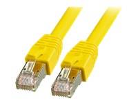 EFB RJ45 Patchkabel S/FTP, Cat.8.1,BC, LSZH, 5m, gelb