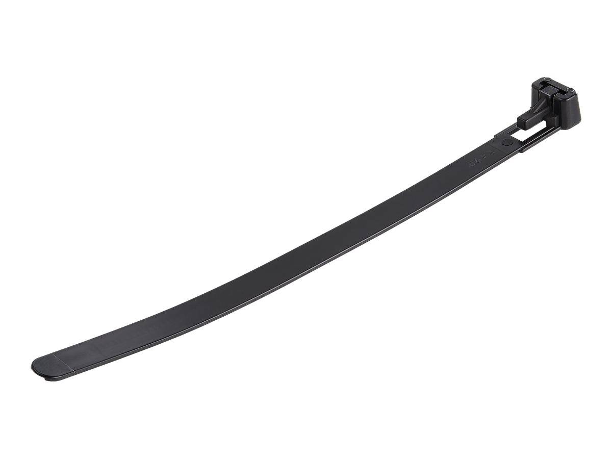 StarTech.com 15cm(6"") Reusable Cable Ties, 7mm(1/4"") wide, 35mm(1-3/8"") Bundle Dia. 22kg(50lb) Tensile Strength