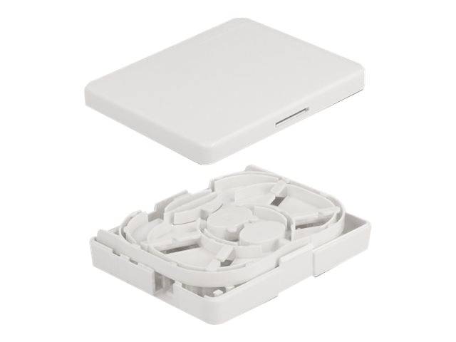 Delock - Glasfaser-Anschlussdose - geeignet für Wandmontage