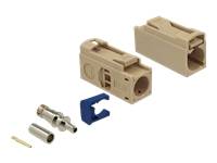 Delock FAKRA I jack 25 mm (long) for crimping - Modulare Eingabe - FAKRA I - bei