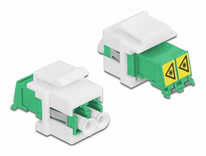 DeLOCK - Modularer Einschub (Kopplung) - LC SM X 2