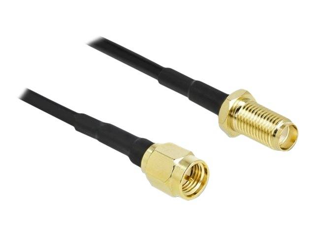 Delock - Antennenverlängerungskabel - SMA Stecker zu SMA weiblich