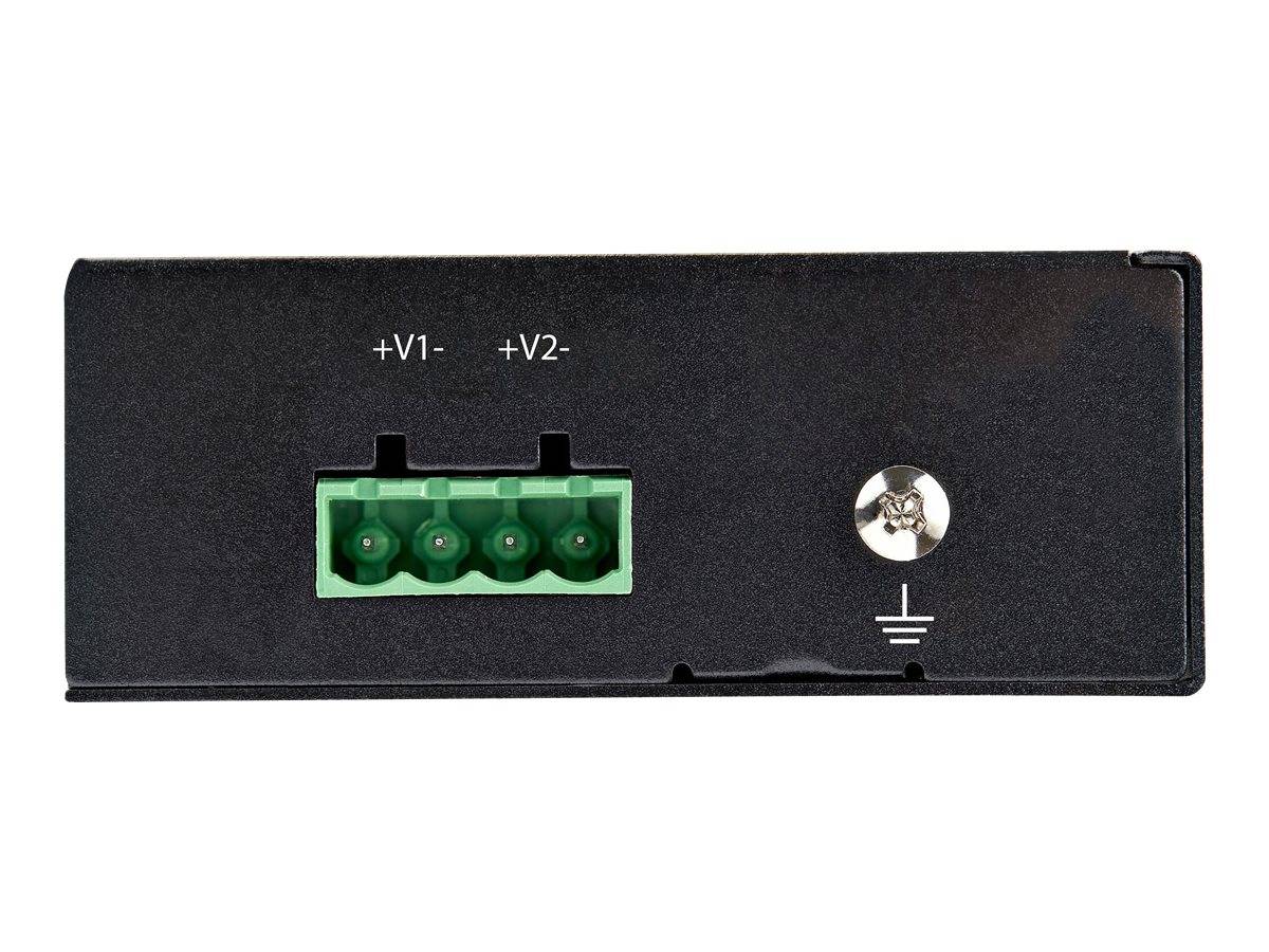 StarTech.com Industrial Gigabit PoE Injector - High Speed/High Power 90W - 802.3bt PoE++ 48V-56VDC Hutschiene UPoE/Ultra
