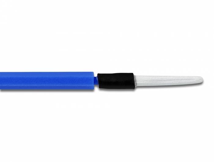 Delock - Glasfaser-Reinigungsstift - 10 cm - Blau (Packung mit 5)