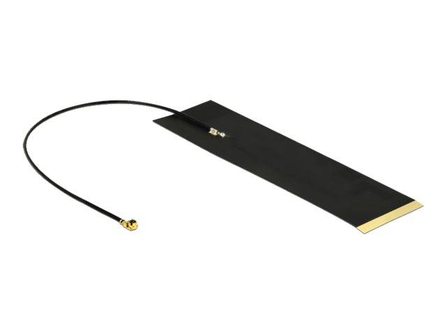 DeLOCK LTE Antenna MHF I plug 1.9 - 3.9 dBi 1.13 15 cm FPC internal self adhesive