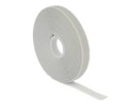 Delock Hook-and-loop fastener - Kabelbinder - 5 m - Grau