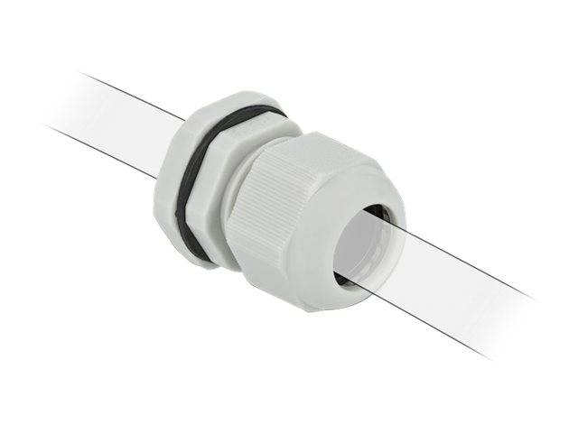 DeLOCK PG29 - Kabelverschraubung - Grau (Packung mit 10)