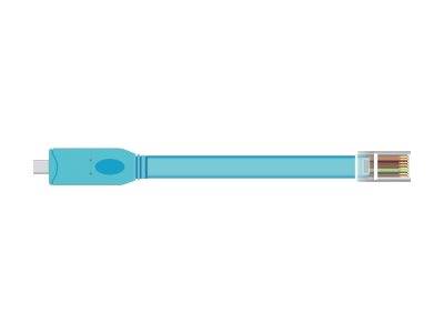 Delock - Kabel seriell - 24 pin USB-C (M) zu RJ-45 (M)