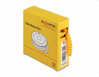 DeLOCK Cable Marker Box, No. 1 - Leitungs- / Kabel-Marker (vorgedruckt)