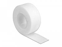 DeLOCK Velcro - Kabelbinderrolle - 1 m - weiß