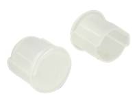 Delock BNC female - Staubschutzhaube - durchsichtig (Packung mit 10) - Staubschu