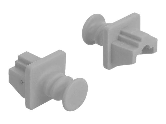DeLOCK for RJ45 - Schutzumschlag - Grau (Packung mit 10)