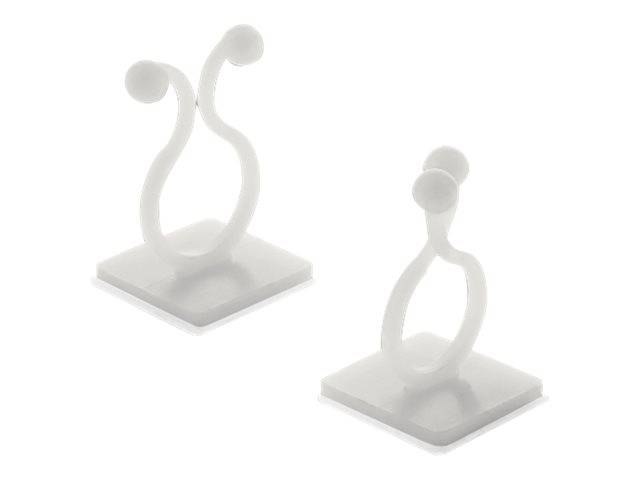 DeLOCK - Kabelklammer - Natural (Packung mit