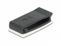 DeLOCK - Kabelhalter - Schwarz (Packung mit 10)