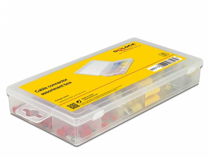 DeLOCK - Kabelverbindungssatz - Blau, Gelb, Rot