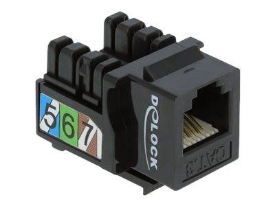 DeLOCK - Modulare Eingabe - RJ-12 - Schwarz