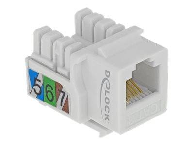 DeLOCK - Modulare Eingabe - RJ-12 - weiß