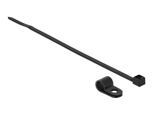DeLOCK - Kabelbinder-Kit - 15 cm - Schwarz