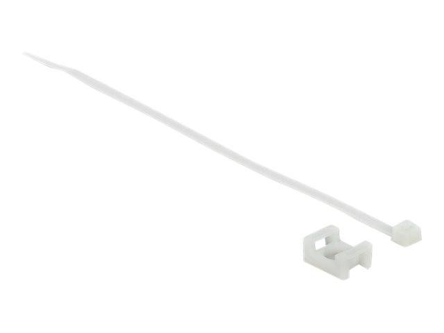 DeLOCK - Kabelbinder-Kit - 20 cm - weiß