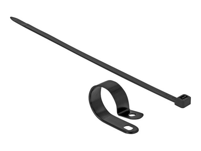 DeLOCK - Kabelbinder-Kit - 30 cm - Schwarz